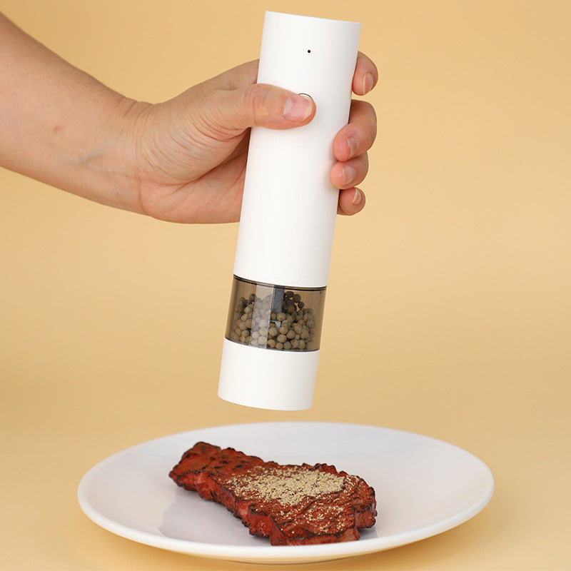 USB Charging Electric Pepper & Sea Salt Grinder with Base and Double Support for Easy Charging and Use - Julia M LifeStyles