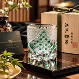 Kuro Samurai Crystal Whiskey Glass Gift Box
