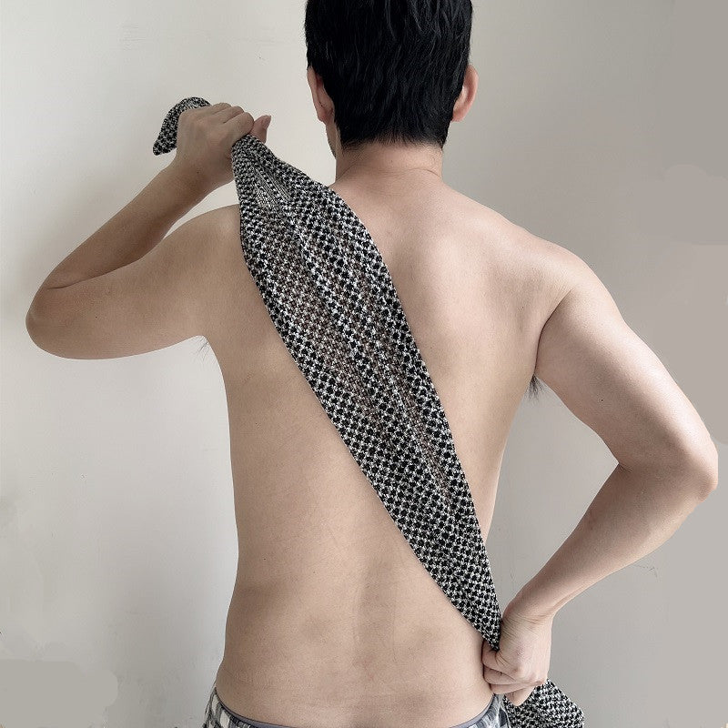 Long Handled Bath Sponge Back Scrubber