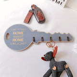 1pc Retro Key Hook Wall Shelves - Floating Decor for Entryway, Aesthetic Room Accent, Space-Saving Kitchen & Bathroom Organizer, Vintage-Style Home Accessories