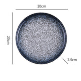 Japanese Tableware Net Red Ins High Level Sense Ceremony Steak Plate Home Light Luxury Breakfast Plate Western Plate