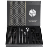 Atelier 24-Piece Stainless Steel Flatware Set