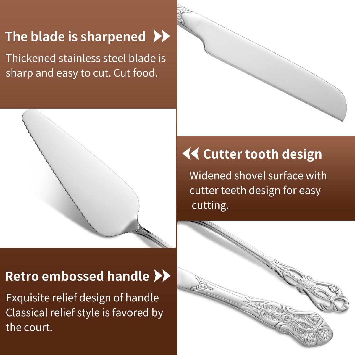 Royal Cake Serving Set