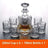 7PCS/SET Crystal Glass Wine Red Bottle + Cups Wine Decanter Whiskey Liqour Pourer Home Bar Vodka Beer Bottle Jar Jug JR 7PCS/SET Crystal Glass Wine Red Bottle + Cups Wine Decanter Whiskey Liqour Pourer Home Bar Vodka Beer Bottle Jar Jug JR 1005004388304193-A bottle an 6cup 161