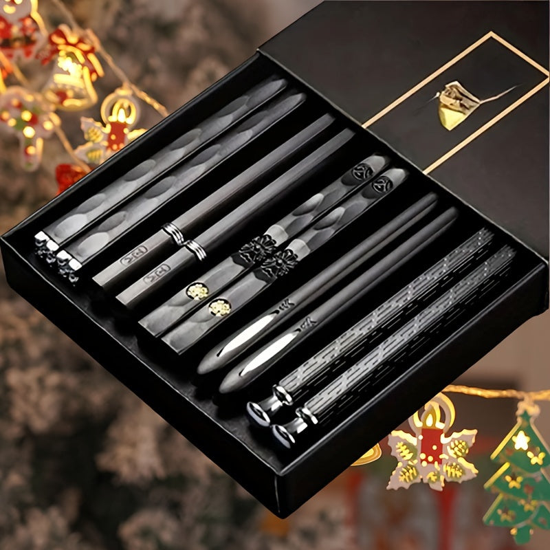 Japanese high-end chopsticks, one pair of household chopsticks per person, preferred as a gift, dishwasher safe, very suitable for Thanksgiving, Mother's Day, Father's Day, Grandparents' Day, and daily dining Julia M LifeStyles