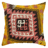 Bohemian Elegance: Linen Pillowcase in Ethnic Style