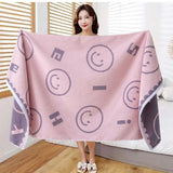 Pure Cotton Bath Towel - Soft and Absorbent Big Towel for Adults