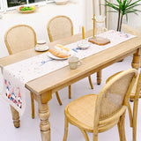 Christmas decoration table flags, decorative supplies, table flags, holiday home hotel decoration, dining table cloth mats