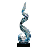 Julia M™ Grand Foyer Sculptural Floor Lamp -"Where Architectural Art Meets Illumination."