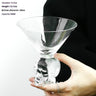Skull Elegance Cocktail Glass Set – Modern Luxury Design