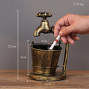 The Stag Estate Ash Vessel ; Heritage Brass Cigar & Cigarette Ashtray