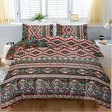 Bohemian Duvet Cover Set: Elegant Boho Striped Luxury Bedding