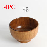 Elegantly Crafted Japanese Jujube Wooden Bowl