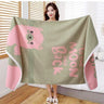 Pure Cotton Bath Towel - Soft and Absorbent Big Towel for Adults