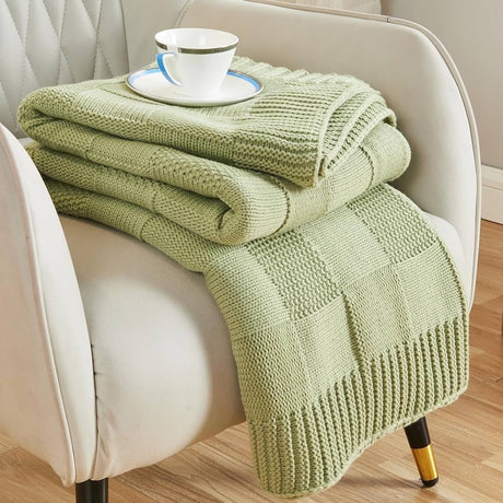 Retro Ethnic Geometric Pattern Washable Blanket 130x160