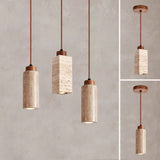 Aurelia Travertine Pendant Light