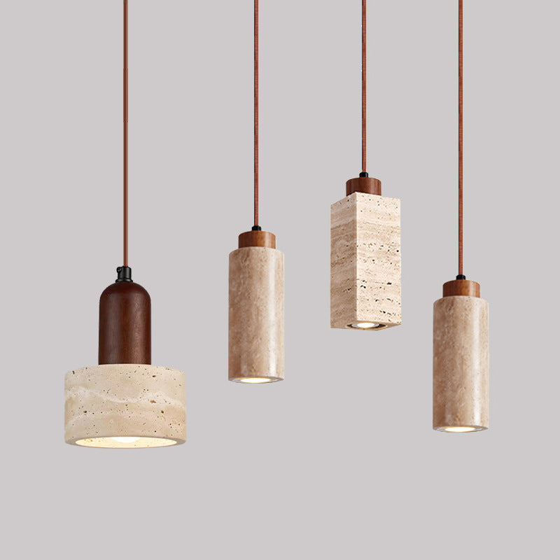 Aurelia Travertine Pendant Light
