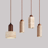 Aurelia Travertine Pendant Light