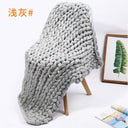 Cloudweave Chunky Knit Throw Blanket, Oversized Cozy Texture