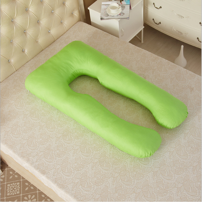 U-Shaped 130x70cm Pregnancy Pillow for Maternity Support and Breastfeeding