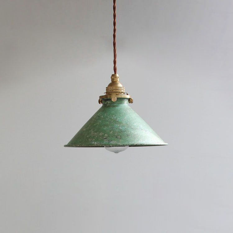 Rustic Copper Iron Pendant Light – Nordic Vintage Chandelier for Elegant Spaces