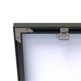 60 "x36" oversized modern square bathroom mirror with Balk frame decorative large wall mirror aluminum frame vertical or horizon - Julia M LifeStyles