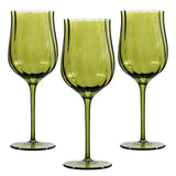 4/2/1Pcs Creative French Medieval Red Wine Glass Hand Blown Margarita Cocktail Goblet Glass Cup Dense Edges Vintage Flower Bloom