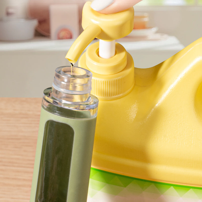 Extended Handle Ergonomic Dishwashing Brush with Soap Dispenser, Replaceable Head for Easy Cleaning of Pots, Pans & Sinks - Essential Kitchen Tool Julia M LifeStyles