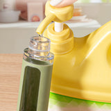 Extended Handle Ergonomic Dishwashing Brush with Soap Dispenser, Replaceable Head for Easy Cleaning of Pots, Pans & Sinks - Essential Kitchen Tool Julia M LifeStyles