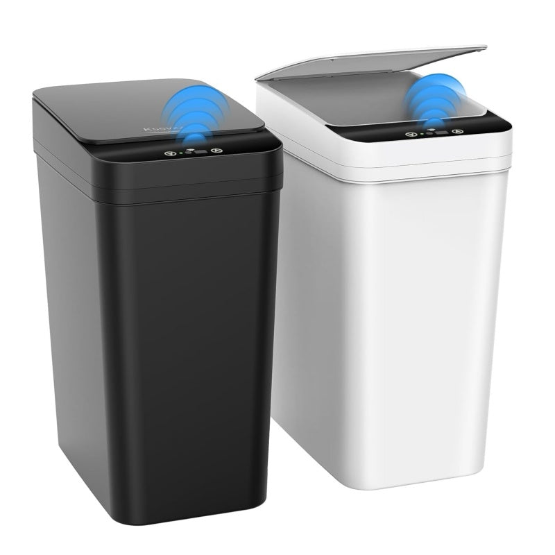12L Touchless Smart Sensor Trash Bin – Sleek Odorless Bathroom & Kitchen Waste Solution
