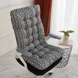 Elegant One-Piece Recliner Rocking Chair Cushion – Plush PP Cotton Comfort