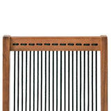 folding roping wood chair