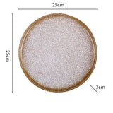 Japanese Tableware Net Red Ins High Level Sense Ceremony Steak Plate Home Light Luxury Breakfast Plate Western Plate