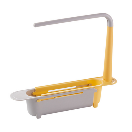 Retractable Kitchen Water Rack & Vegetable Drain Basket Julia M Home & Kitchen