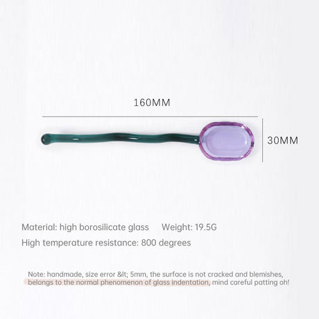 Colored Glass Bowl, Fruit Salad Bowl, Soup Bowl, Tableware, Household Heat-Resistant Transparent Rice Bowl, Spoon Set
