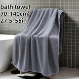 4-Piece Coral Fleece Bath Towel Set