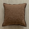 Maillard Brown Luxe Throw Pillow