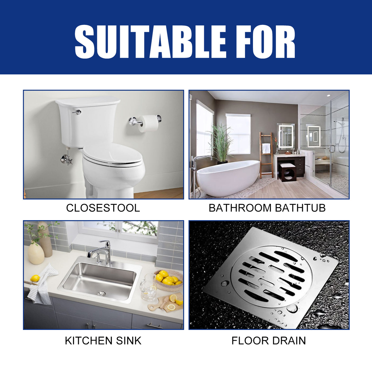 Jue-Fish Drain Cleaner, Toilet Kitchen Drain Anti-Clogging Deodorant Dredging Cleaner - Julia M LifeStyles