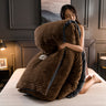 Velvet Elegance Four-Piece Duvet Cover Set