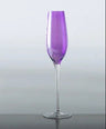 British Purple Goblet Champagne Glasses Set Nordic Style New Crystal Light Luxury Wine Glass Home Beautiful Colored Glass Cups