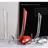 High-grade Crystal Snake-shaped Wine Decanter