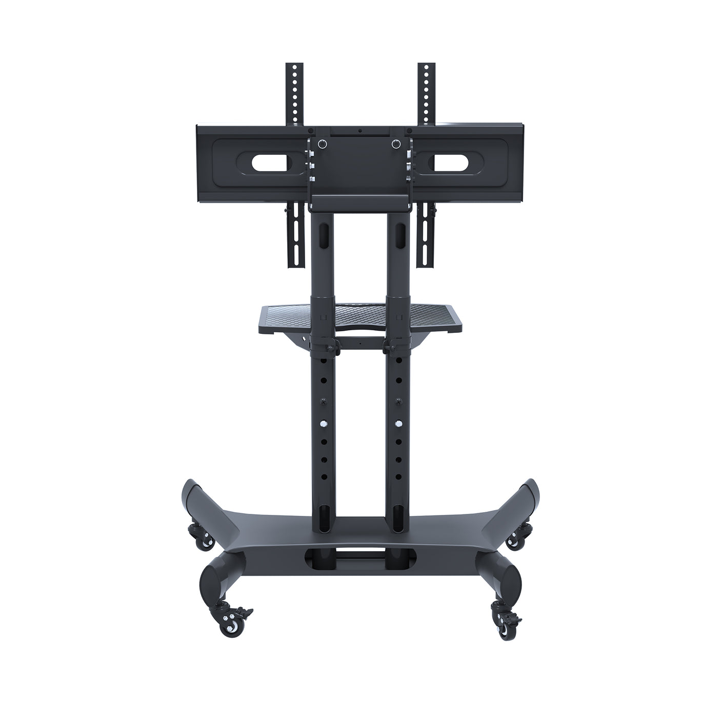 Universal Rotating TV Stand, Suitable for 32-80 inch TVs, Tiltable Desktop TV Stand, Maximum VESA 600x400mm (Black) - Julia M LifeStyles