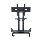 Universal Rotating TV Stand, Suitable for 32-80 inch TVs, Tiltable Desktop TV Stand, Maximum VESA 600x400mm (Black)