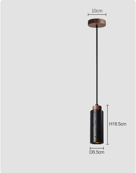 Aurelia Travertine Pendant Light