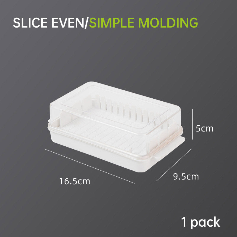 Butter Cutter With Lid Storage Box, Refrigerator, Cheese And Cheese Storage And Preservation Box, Baking Butter Separator Julia M Home & Kitchen