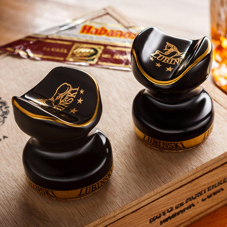 Rubinsky Portable Ceramic Cigar Holder - 2 Pack