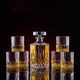 Thickened Whiskey Glass Set – Elegant European Crystal Wine Collection