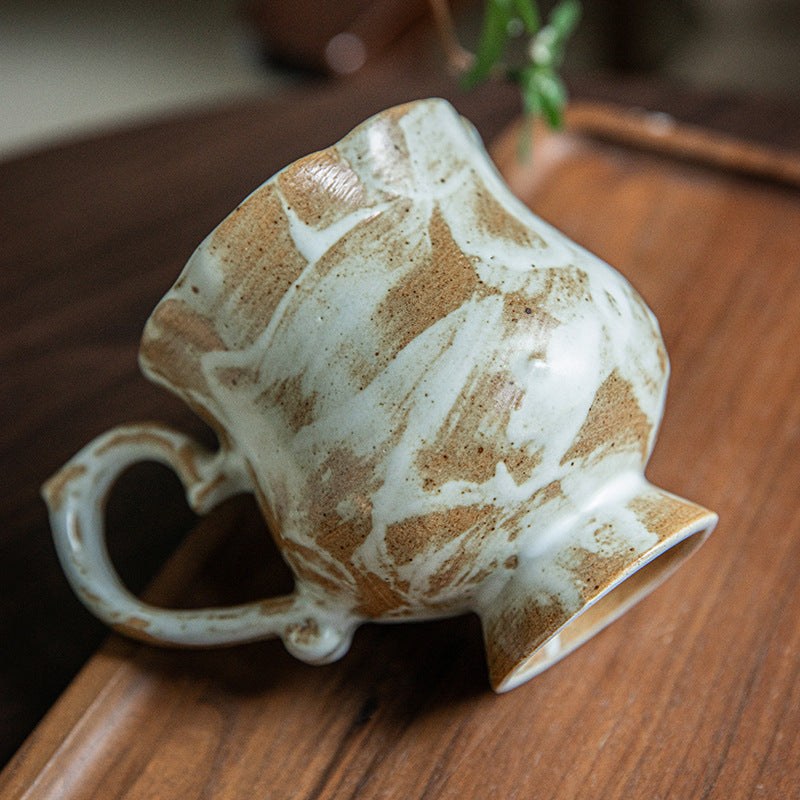 Stoneware Household Niche Coffee Set Suit