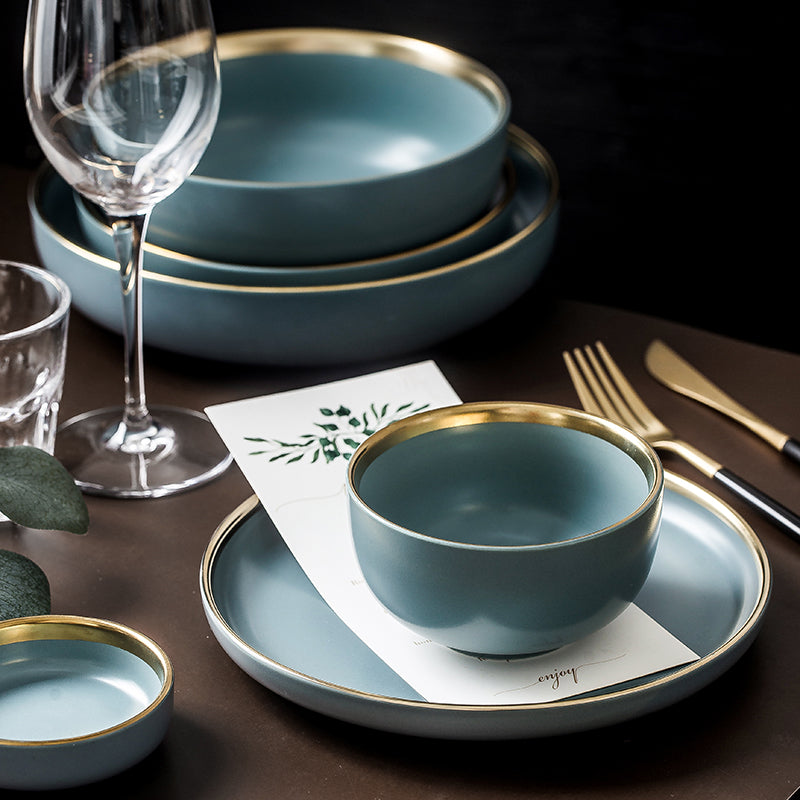 Home Simple Nordic Elegant Ceramic Tableware Collection