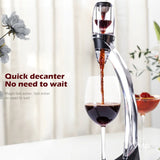 Wine Aerator Decanter Pourer Spout Set With Filters Purifier Stand Diffuser Air Aerating Strainer Aerator Wine for Dining Bar Julia M Home & Kitchen